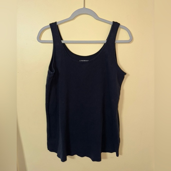 Lane Bryant -Size 18/20 - Black Ribbed Tank - Picture 2 of 7